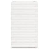 Garden Planter White 70x40x72 cm Solid Wood Pine 3282630