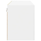 Wall Glass Cabinet PORTO 2 pcs White 60 x 31 x 40 cm 885316