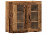 Wall Mounted Cabinet Old Wood 69.5x34x90 cm 857330