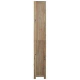 7-Tier Bookcase 80x30x200 cm Solid Wood Acacia 345082