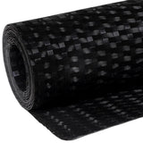 Balcony Screen Black 600x80 cm Poly Rattan 156304