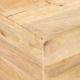 Coffee Table V-shape 66x66x30 cm Solid Mango Wood 320387