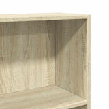 Bookcase Sonoma Oak 60x24x109 cm Engineered Wood 857805