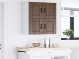 Wall Cabinet PORTO 2 pcs Brown Oak 60 x 31 x 40 cm 885280