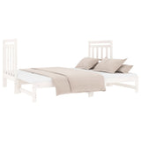 Pull-out Day Bed without Mattress White 2x cm 3124773