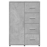 Sideboard Concrete Grey 60x31x84 cm Engineered Wood 840509
