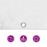 Plant Cover with Eyelets 2x6 m PVC 3308719