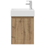 Bathroom Vanity Unit with Tap Artisan Oak 45.5 x 22.5 x 84 cm 889520