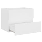 ZNTS Bathroom Furniture Set White Engineered Wood 3071675