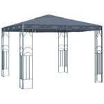 Gazebo with LED String Lights 300x300 cm Anthracite 3070339