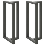 Bar Table Legs T-Shaped 2 pcs Anthracite 60x35x cm Steel 4013106