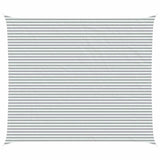 Sun Shade Sail Light Grey and White 7 x 6 m 42031136