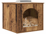 Cat House Old Wood 53 x 52 x 62 cm Engineered Wood 8000714