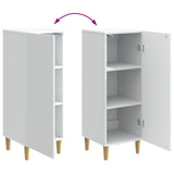 Sideboard White 33 x 34.5 x 90 cm Engineered Wood 894595