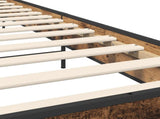 Bed Frame Old Wood 80 x 200 cm Engineered Wood 8009115
