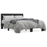Bed Frame without Mattress Black 140x190 cm 3280212