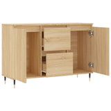 ZNTS Sideboard Sonoma Oak 104x35x70 cm Engineered Wood 827199