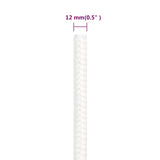 Boat Rope Full White 12 mm 250 m Polypropylene 152567