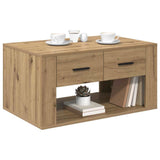 Coffee Table Artisan Oak 80 x 50 x 40 cm Engineered Wood 881130
