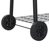 Outdoor Grill 103 x 60 x 113 cm Steel Black 3443036