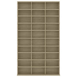 CD Cabinet Sonoma Oak 102x23x177.5 cm Engineered Wood 801781