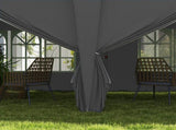 3 x 6 m Garden Pop Up Gazebo, Wedding Party Tent Marquee, Water Resistant Awning Canopy with T3398P315327