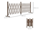 Expanding Trellis Fence Freestanding Movable Fence Foldable Garden Screen Panel Aluminium, 405cm x T3398P325251