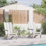 Garden Chair 2 pcs White 80.5 x 74.5 x 92 cm Polyethylene 3335818