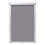 ZNTS Blackout Roller Blind Grey PK08 133499