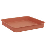 Plant Pots 24 pcs Brick Red 16 x 16 x 14 cm Plastic 3403304