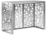 Air Conditioner Cover Silver 110 x 50 x 105 cm Galvanised Steel 8014176