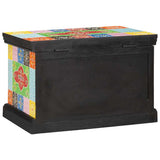 Storage Box Multicolour 60 x 40 x 40 cm Solid Mango wood 4017590