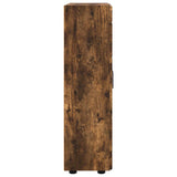 Sideboard FLORIN Smoked Oak 55.5 x 29 x 100 cm Engineered Wood 880256
