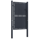 144520 Garden Gate Steel 100x150 cm Anthracite
