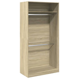 Wardrobe Sonoma Oak 100x50x200 cm Engineered Wood 3307803