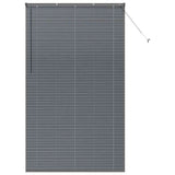 Venetian Blinds Manual Dark Grey 220 x 125 cm Aluminium 42006102