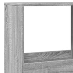 Bookcase Grey Sonoma 100x33x175 cm Engineered Wood 3309407