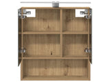 Bathroom Mirror Cabinet Artisian Oak 50 x 14.5 x 70 cm 889214