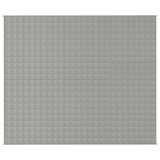 Weighted Blanket Grey 220x260 cm 11 kg Fabric 350730