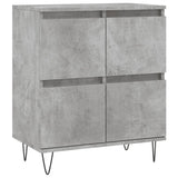 Sideboards 2 pcs Concrete Grey Engineered Wood 3190177