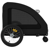 Pet Bike Trailer Black Oxford Fabric and Iron 93982