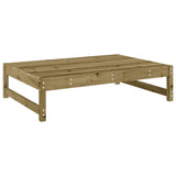 Garden Footstool 120x80 cm Impregnated Wood Pine 825715