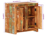Sideboard 55x33x75 cm Solid Wood Reclaimed 355016