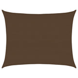 Sunshade Sail 160 g/m Brown 6x8 m HDPE 311800