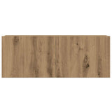 6 Piece TV Cabinet Set Wall-mounted Artisan Oak Engineered Wood 3329150