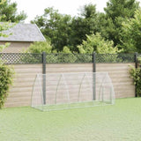 Chicken Cage Silver 300x105x120 cm Galvanised Steel 172553