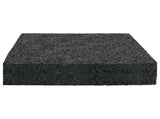Rubber Granulate Patio Pad Black 9 x 9 x 2 cm Rubber 42027244