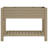 Garden Raised Bed Light Brown 110x45x79 cm Polypropylene 364176