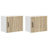Wall Cabinet LUCCA 2 pcs Sonoma Oak 50 x 31 x 40 cm 884899
