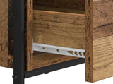 Desk with Storage Oak Wood 100 x 50 x 75 cm 8008006